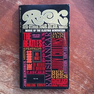 ⚡️“ROCK And Other Four Letter Words” Book⚡️